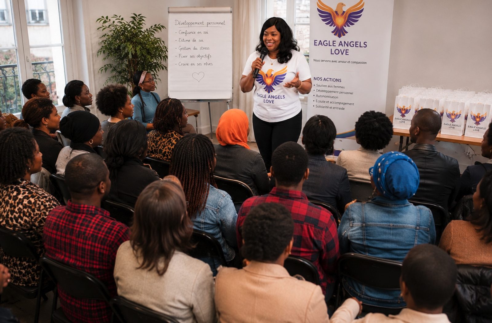 Conférence et atelier de développement personnel Eagle Angels Love